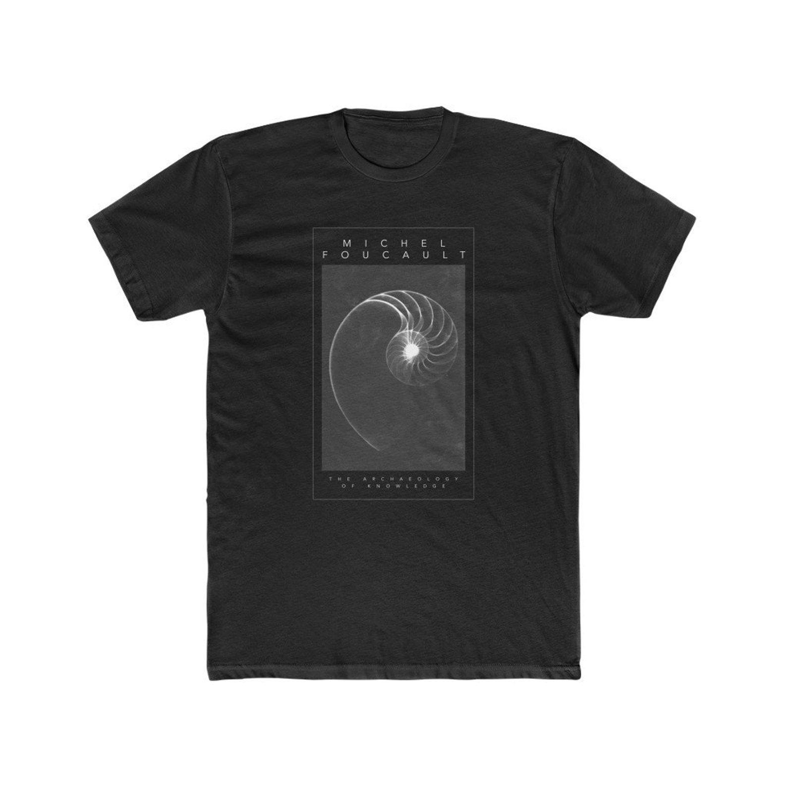 Foucault The Archaeology of Knowledge Philosophy T-shirt S