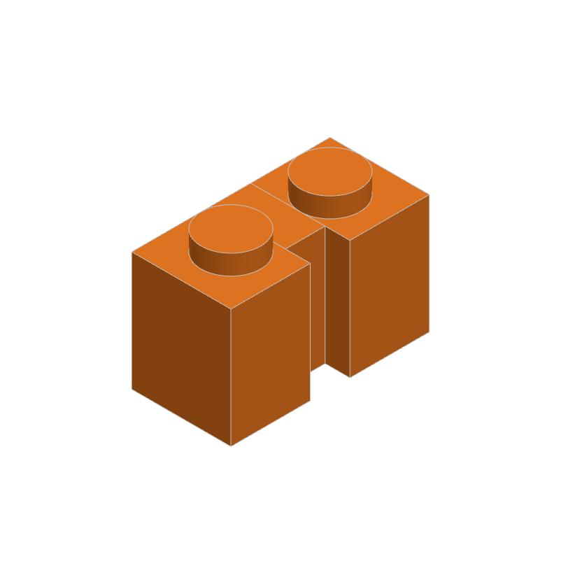 50pcs 4216 1 X 2 with Groove Thick Brick Buildings Blocks Toy For Children Compatible Educational Creative Size Gift DIY MOC
