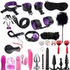 Sex Games Whip Gag Nipple Clamps Sex Toys For Couples Exotic Accessories Sexy Leather BDSM Kits Plush Sex Bondage Set Handcuffs