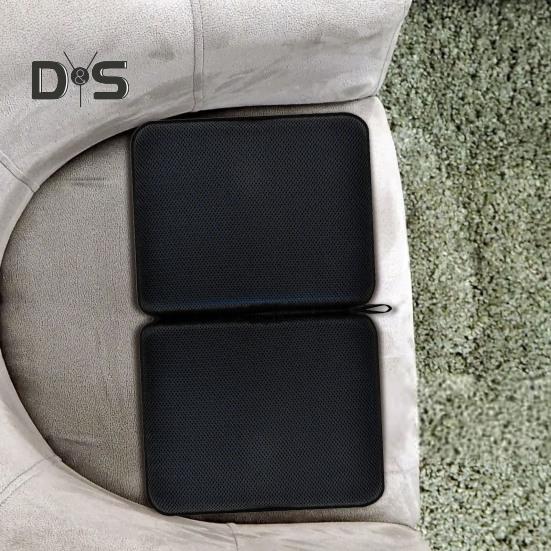 TPE Gel Portable Seat Cushion Sedentary Pain Relief Breathable Washable Outdoor Camping Garden Bench Travel Airplane Seat Foldable Pad Mat