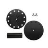 Dart Display Holder Acrylic 12 Slot Lightweight Round Dart Display Stand Tabletop Display Rack For Dart Wooden Holder Accessory