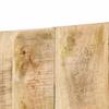 Headboard 140 cm Solid Raw Mango Wood