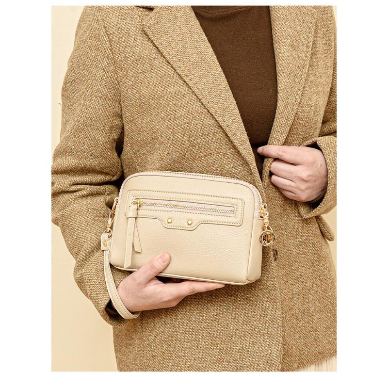 Arrival Women's Spring Summer Crossbody Bag - Chic European Top Handle Shoulder Bag with Coin Pocket & Luxury Finish for Daily Essentials