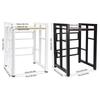 Washer&Dryer Rack, Washer and Dryer Storage Shelf, Adjustable Organizer Rack for Bathroom Load-bearing 190kg