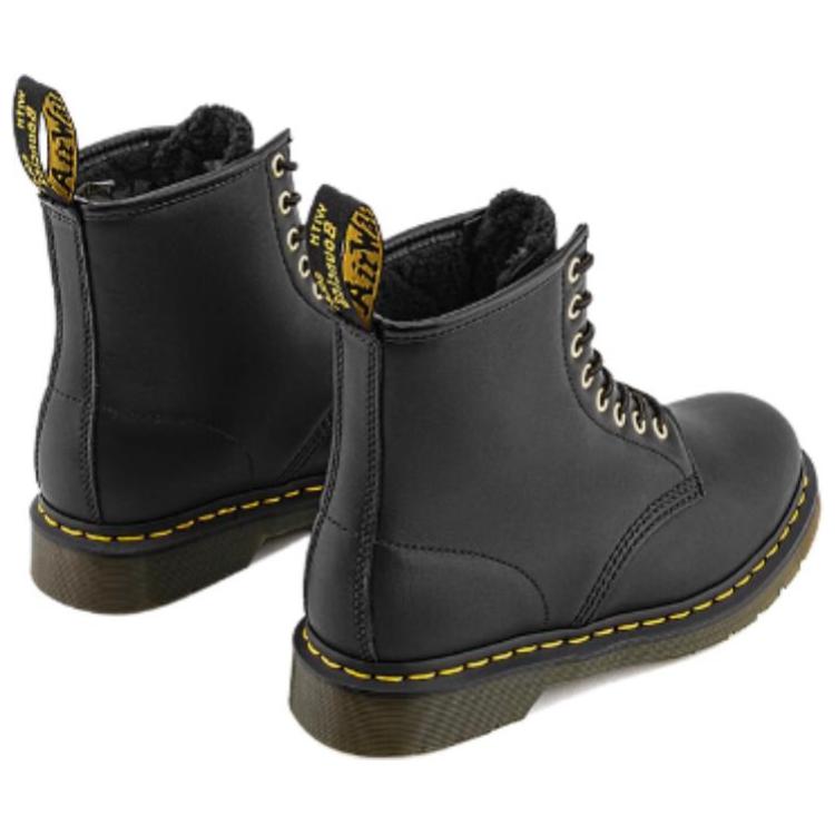 Dr. Martens Klasické Jednoduché Všestranné Módní Krátké Boty Unisex boty Černé 32130001