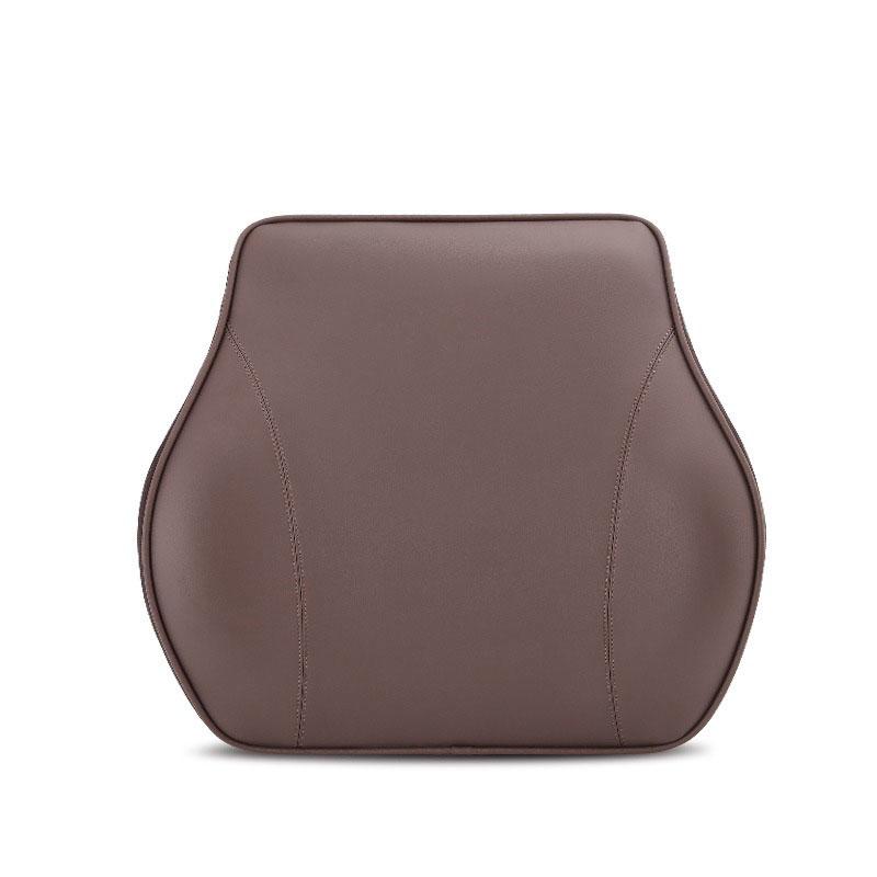 NAPPA Leather Car Neck Pillow For Tesla Model 3 Model Y Model X Auto Rear Seat Back Headrest Lumbar Supports Travel Cushion