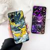 P-Pokemons Gengar P-Pikachus Psyducks for Motorola Moto Edge 50 30 Fusion 40 NEO Ultra Pro G22 G23 G20 G35 G84 G13 G53 Case