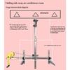 10/25m Air Conditioning Lifting Tool Folding Crane Lifting Bracket Manual Winch Assembly Air Conditioner Lifting Machine
