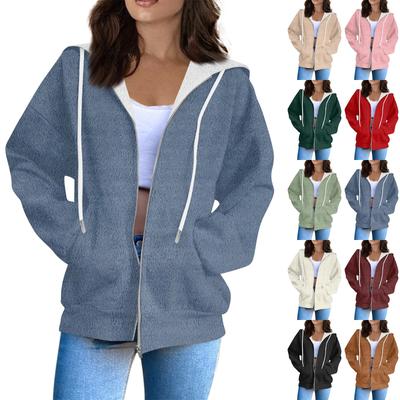 Women's Sweatshirt Sports Flannel  Sweatshirt Long Sleeve Top Casual Hoodies Sweatshirt