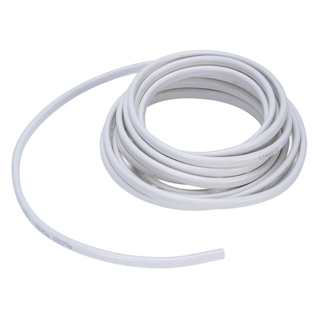 14 Gauge Marine Wire 600V 20ft 14AWG PVC Boat Electrical Cable 2 Core Stranded Insulated Power Cord for Automotive RV