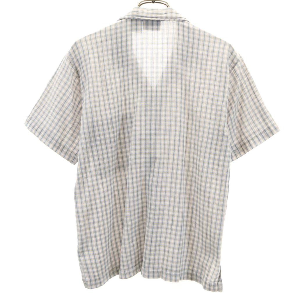 Patagonia Check Short Sleeve Open Color Shirt S Blue RN51884 Outdoor Women Used