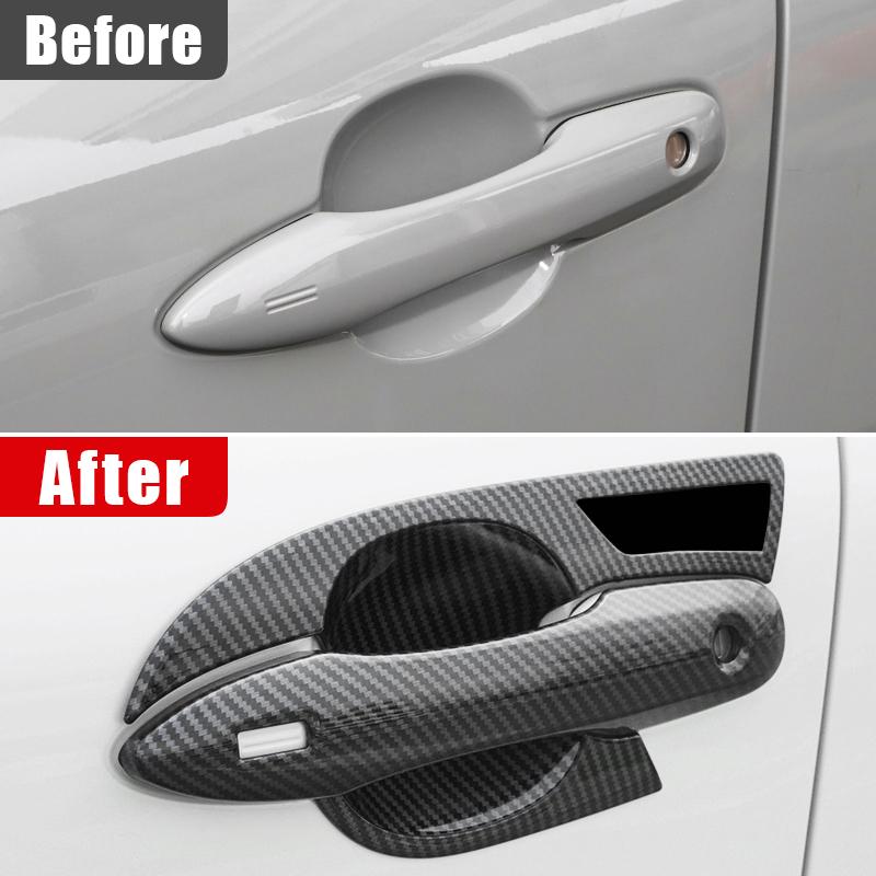 For Toyota Corolla Cross XG10    2024 2025 Hybrid ABS Car Door Handle Bowl Cover Protection Trim Cover Accessories