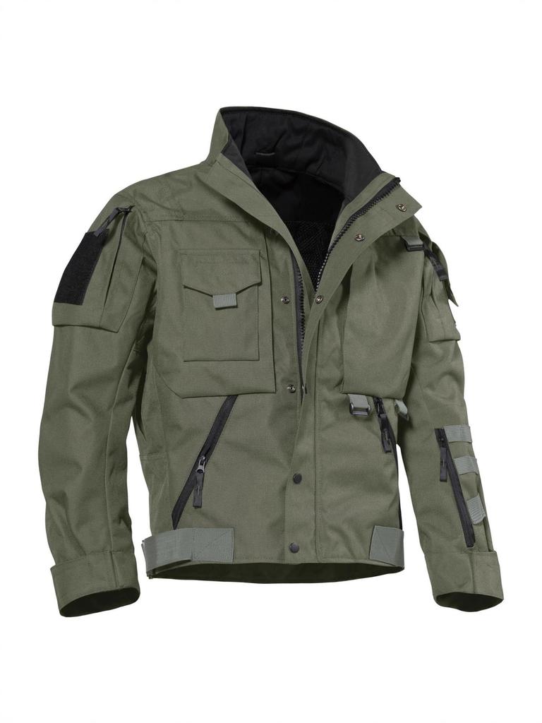 Mark IV Men's Tactical Motorcycle & Mountaineering Jacket: Windproof, Stab-Resistant, Scratch-Resistant, and Wear-Resistant.