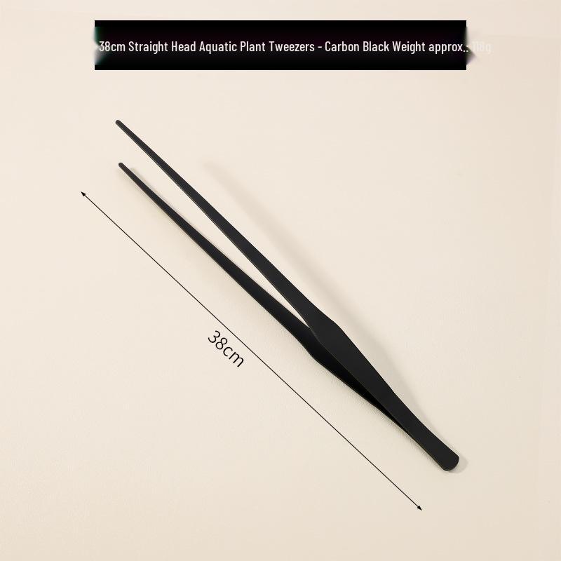 Popular Stainless Steel Tweezers with Silicone Tips for Reptile Feeding and Aquatic Plant Care