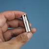 Portable Waterproofs Pills Box with Lanyard Stainless Steels Small Medicine Bottles Pocket Pills Case for Travel & Daily