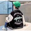 Boys' Trendy Autumn 2024 Street Style Baseball Jacket
