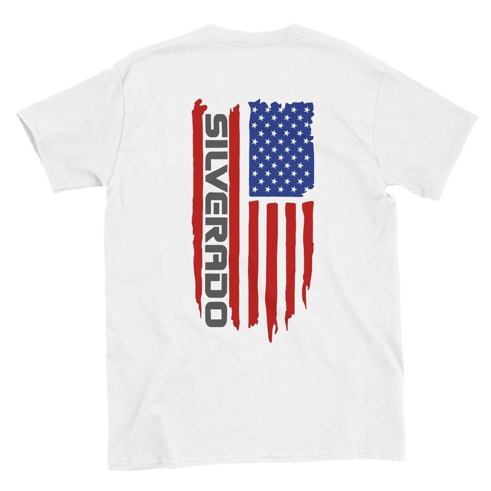 Silverado Flag T-shirt Unisex T-Shirt L
