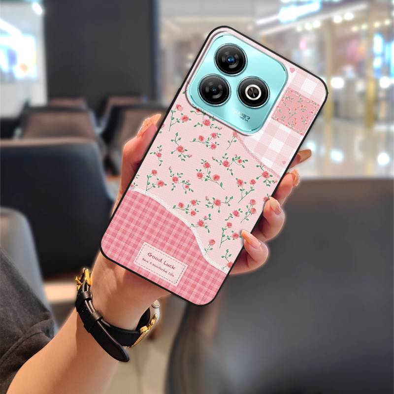 Shockproof Protective Phone Case For ZTE Blade A75 4G/Z2359 Full wrap Anti-dust Back Cover Cute TPU Fashion Design