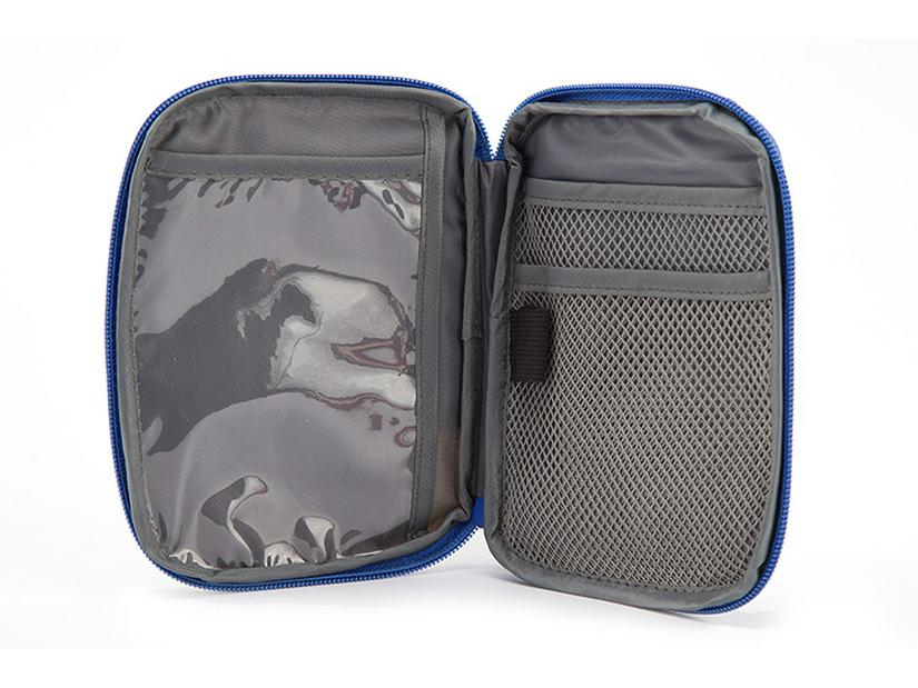 Compact Travel Medicine Storage Bag - Mini Pocket Pill Organizer