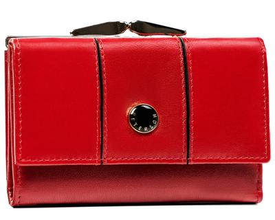 Small Leather Women's Wallet with RFID System - Peterson
