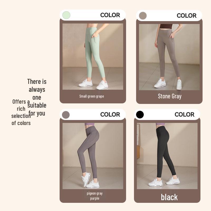 Lulu Women's High-Waist Yoga Pants - Tummy Control, Hip Lift, Running & Fitness Tights