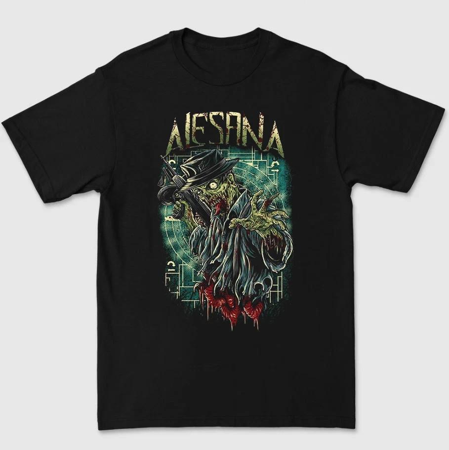 RARE! Alesana Band Poster Tour Short Sleeve Adult T-Shirt HOT NEW Unisex T-Shirt XXXL