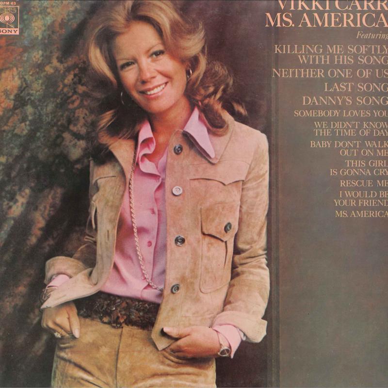 

LP Record VIKKI CARR - Ms. America SOPM63 CBS SONY 1973 Japan Pop Used