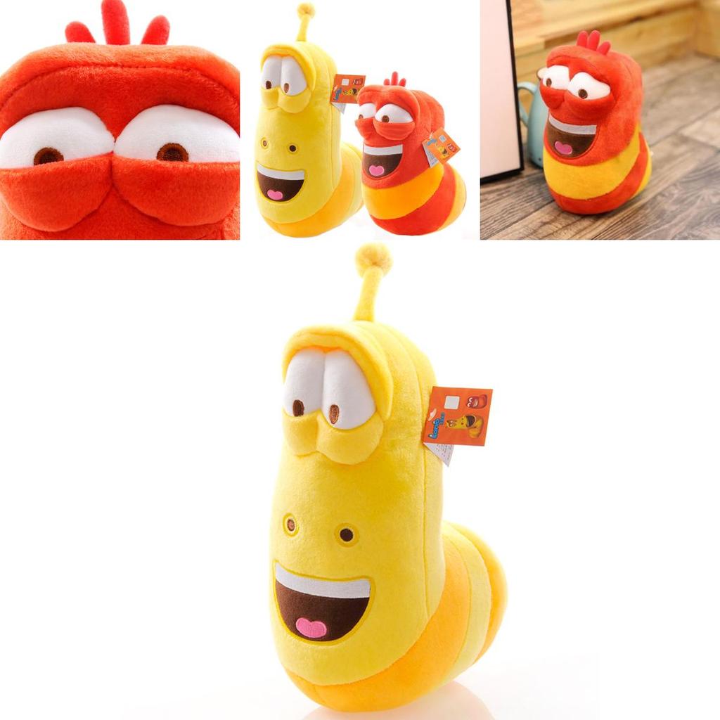 Adorable Korean Anime Fun Insect Slug Creative Larva Soft Plush Toys For Collectors
