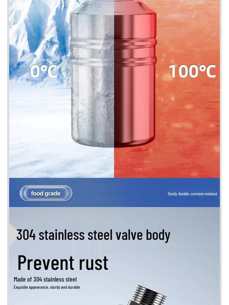 304 Stainless Steel Auto-Stop Water Float Valve for Tank Level Control