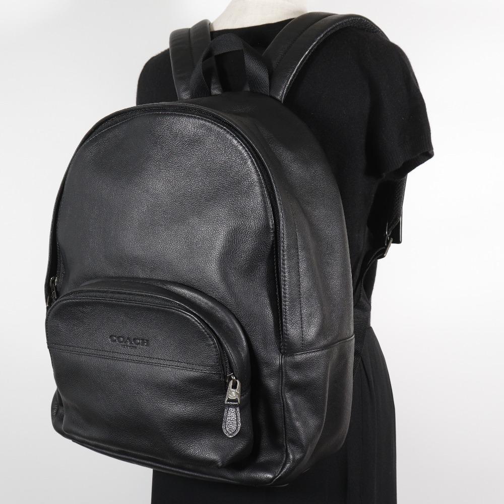 COACH Backpack Backpack Daypack F68993 Houston black leather mens Used