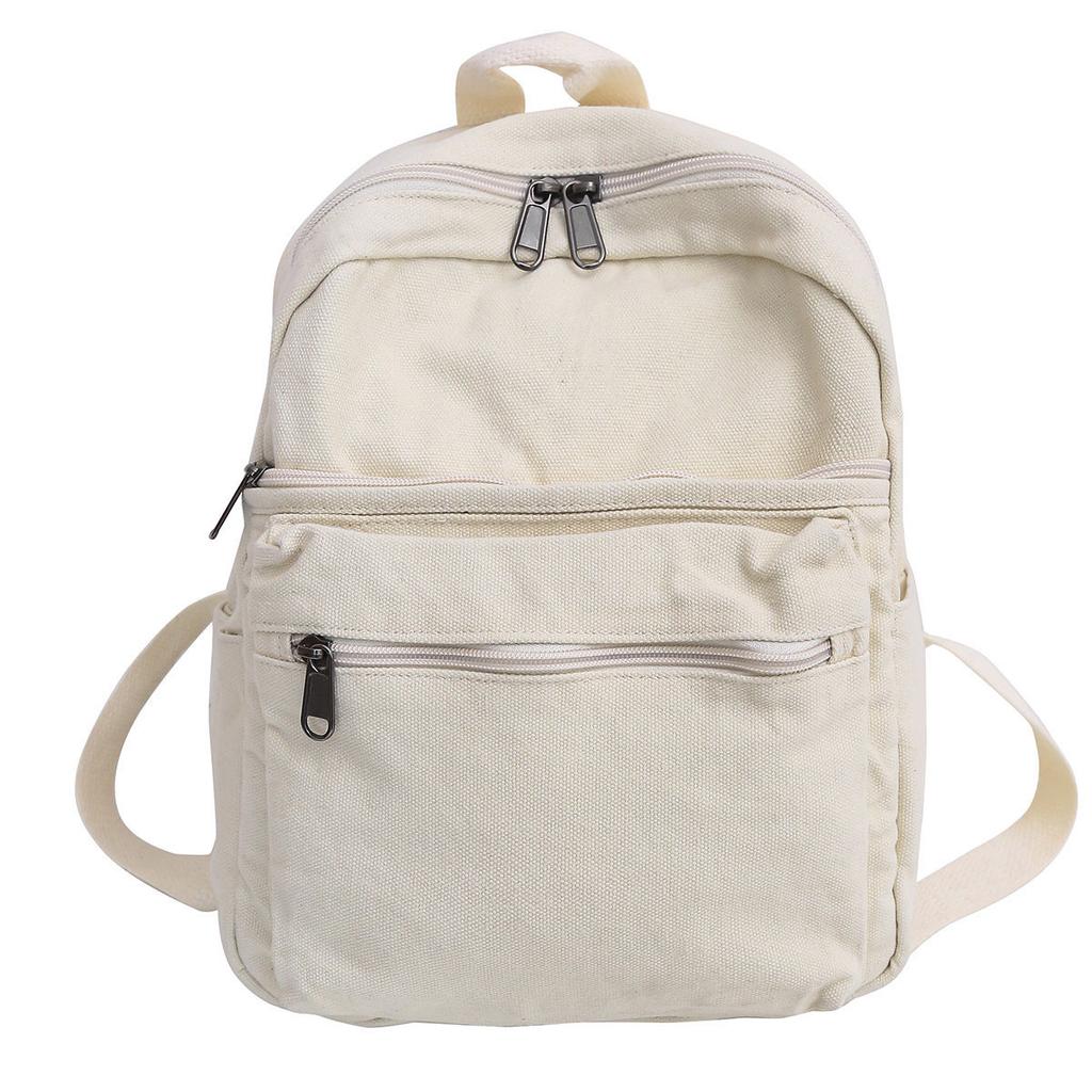 Schoolbag Japanese Washed Canvas Literary Retro Small Backpack Female College Student Tide Brand Casual Versatile Mini Mountaineering Backpack