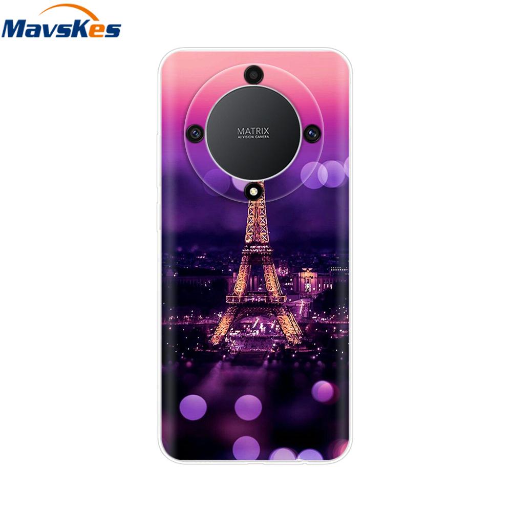 For Honor X9B Case Honor X9B Cover Luxury Clear TPU Cases Shockproof Silicone Protective Shell Phone Back Cover For Honor X9B