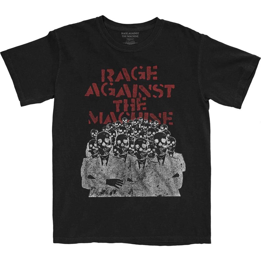 Rage Against The Machine Unisex TShirt Crowd Masks S