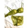 French-style lace thin soft underwire bra for women with small busts, enhancing and anti-sagging, breathable and comfortable bra set, new model