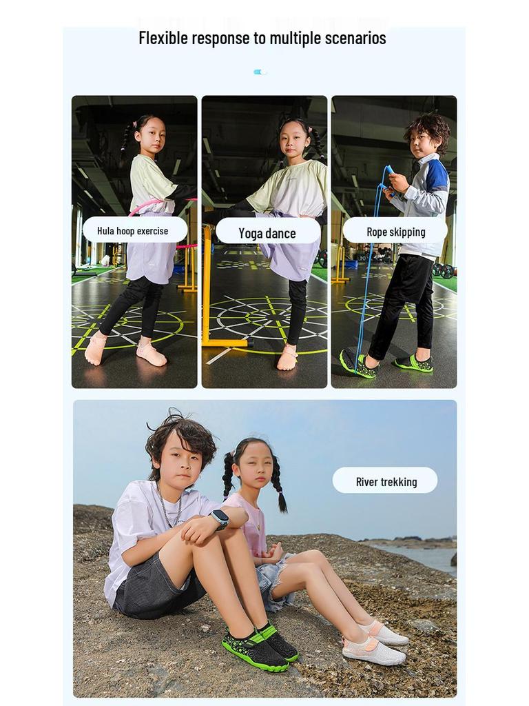 Kids' Non-Slip Water Shoes for Beach and Water Parks