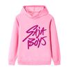 B1205 Kids Boys Girls Sajaboys Kpop Rumi Zoey Mira Print Long Sleeves Hoodie