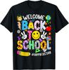 Welcome Back To School Happy First Day of School Teacher Kid T-Shirt