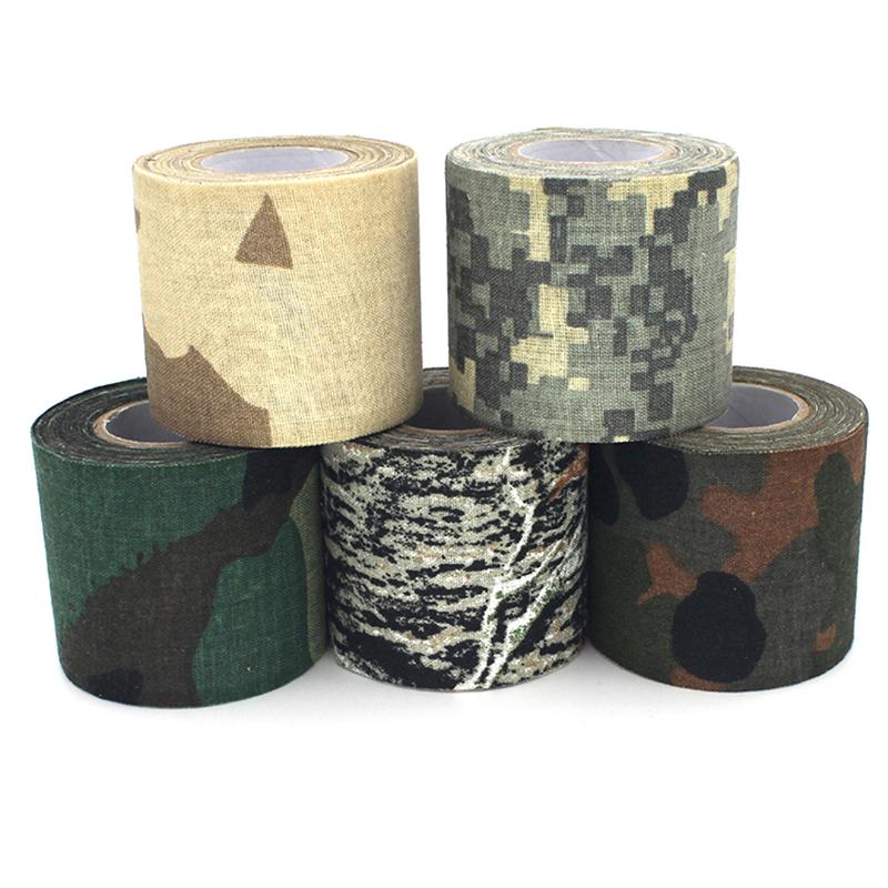 5M Outdoor Air Duct Camouflage Tape Hunting Waterproof Tape Camouflage Tape