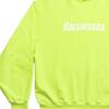 Balenciaga FW22 Sweatshirt Loose Fit Men's Fluorescent Yellow 729361TNVL27805