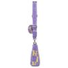 New MLB Plush Combo Bag, Crossbody Bag, Shoulder Bag Regular Women's Purple Yellow Color Block 7ABQM0126-50LDS