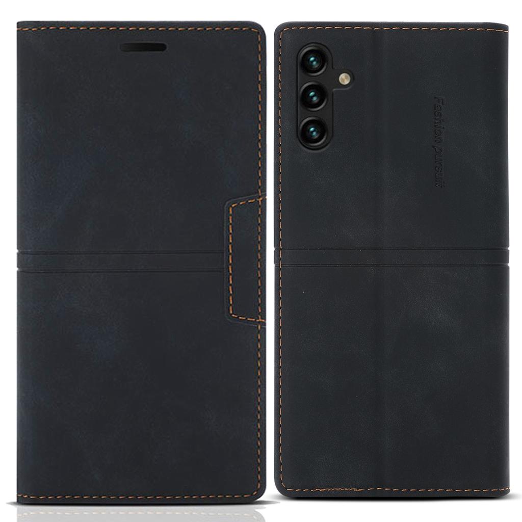 For Samsung Galaxy A55 5G Cell Phone Case Anti-drop Wallet Leather Shockproof Stand Cover