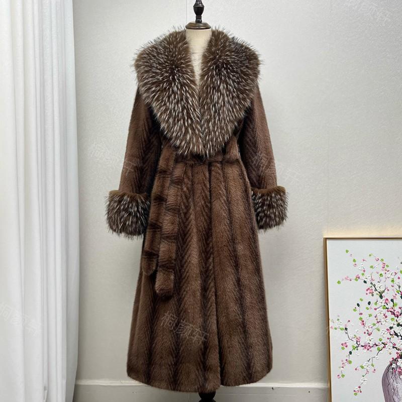 Womens Faux Fur Coat 2025 Winter