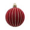 1 Box Flocking Ball Christmas Tree Decorations Multi Color Holiday Ornaments For Festival Home Party Decoration