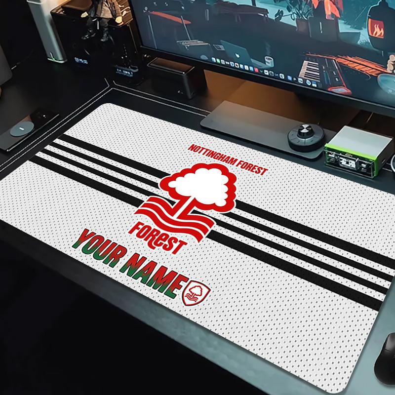 Nottingham Forest FC Print Cushion Non-slip Laptop Tablet Big Mousepad XXL Mat Mini PC Playmat With Lock edge
