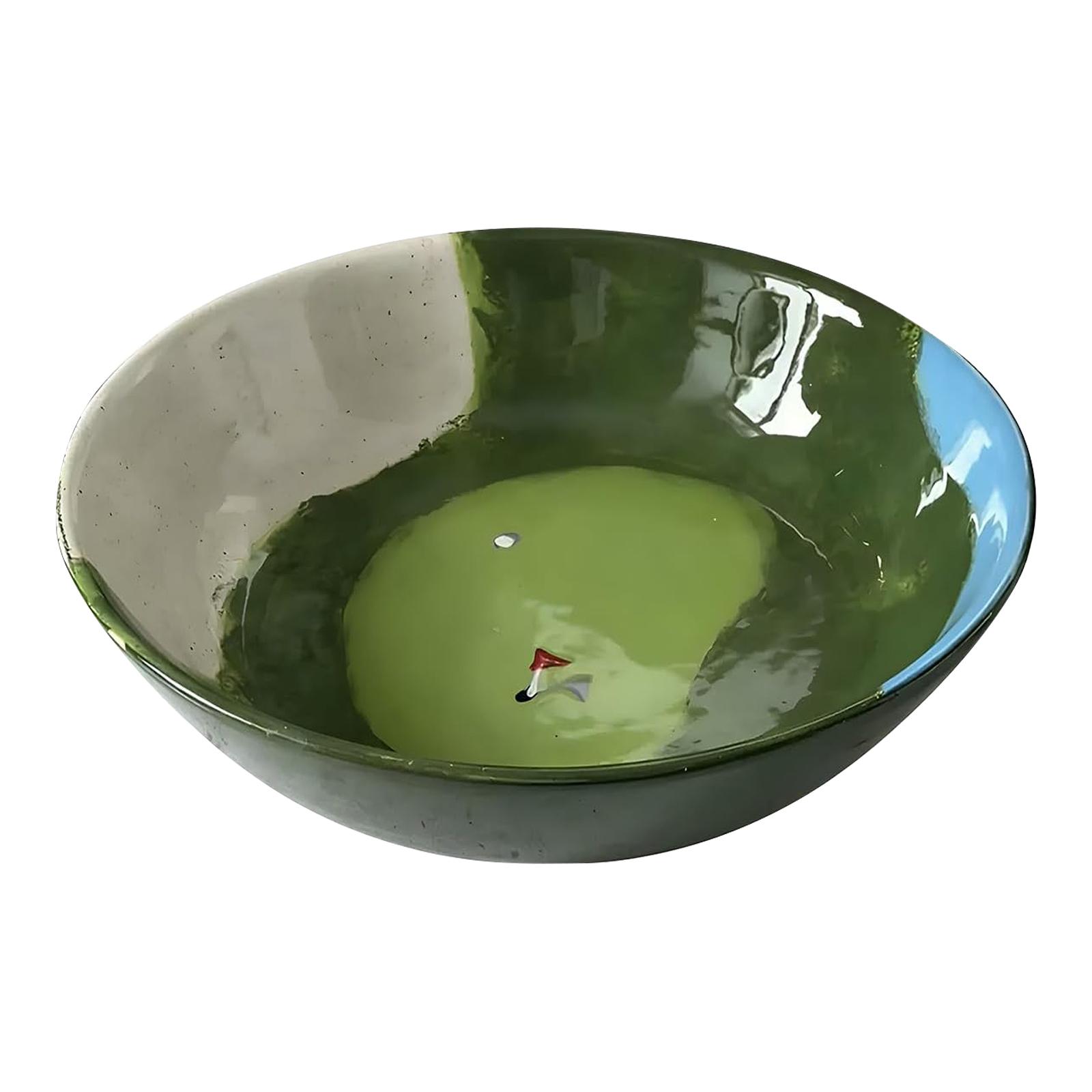 

Hand Painted Golf Bowls, Decorative Bowls, Men s Golf Unique Gifts, Golf Theme Home Decor One Size