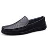Fashion Genuine Leather Mens Loafers Breathable Summer Slip On Flats Man Casual Leather Flats Hot Sale Driving Shoes Handmade Moccasins