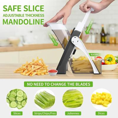 Multi-Verdura Chopper Affettatrice di Patate Cibo Veggie Cutter Carota Grattugia Patatine Fritte Cipolla Trituratori Formaggio Grattugie Attrezzo Della Cucina