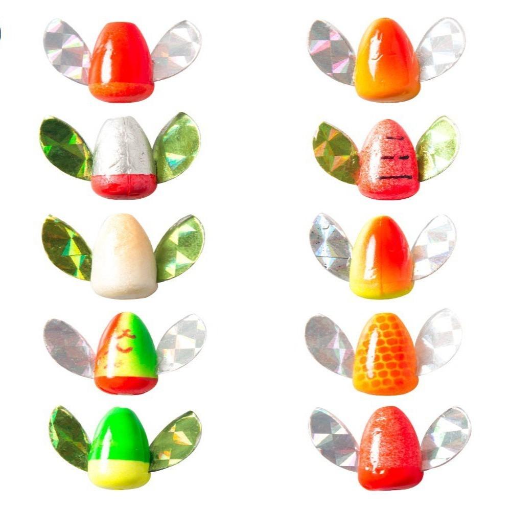 

5 шт. Индикатор поклевки Рыболовный пенный поплавок приманка Овальный поплавок Пенный поплавок приманка 2024 Спиннинговый поплавок Приманка 5pcs-Color Random