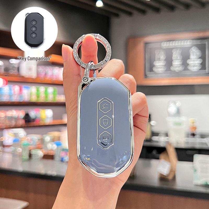 Herren Auto Schlüsselhülle für Wuling E5 Starlight, 730 Star Chaser und Star Cloud Jiachen Kaijie Modelle