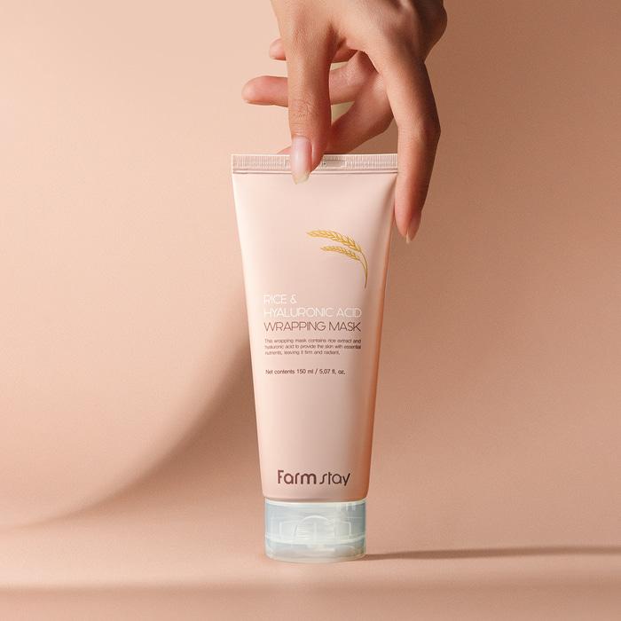 [Farmstay] Rice & Hyaluronic Acid Wrapping Mask 150ml